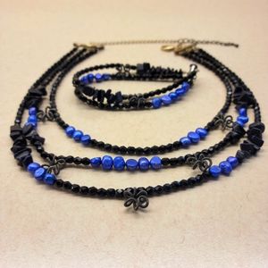 Necklace and Bracelet Set Handmade